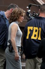 JENNIFER LOPEZ on the Set of 