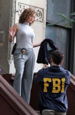 JENNIFER LOPEZ on the Set of 