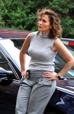 JENNIFER LOPEZ on the Set of 