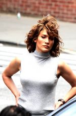 JENNIFER LOPEZ on the Set of 