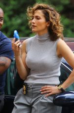 JENNIFER LOPEZ on the Set of 