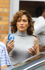 JENNIFER LOPEZ on the Set of 