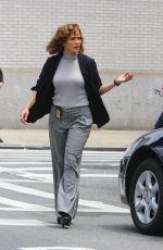 JENNIFER LOPEZ on the Set of 