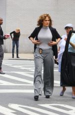 JENNIFER LOPEZ on the Set of 