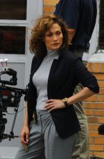 JENNIFER LOPEZ on the Set of 