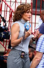 JENNIFER LOPEZ on the Set of 