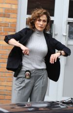 JENNIFER LOPEZ on the Set of 