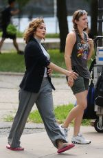 JENNIFER LOPEZ on the Set of 