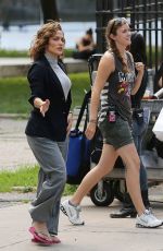 JENNIFER LOPEZ on the Set of 