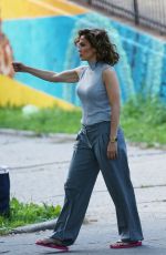 JENNIFER LOPEZ on the Set of 