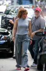JENNIFER LOPEZ on the Set of 