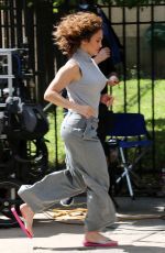JENNIFER LOPEZ on the Set of 