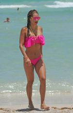 JENNIFER NICOLE LEE in Bikini on the Beach in Miami 07/16/2016