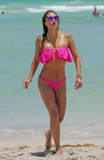 JENNIFER NICOLE LEE in Bikini on the Beach in Miami 07/16/2016