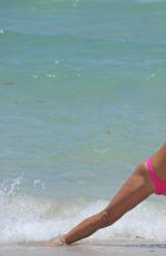 JENNIFER NICOLE LEE in Bikini on the Beach in Miami 07/16/2016