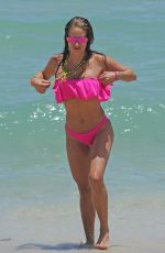 JENNIFER NICOLE LEE in Bikini on the Beach in Miami 07/16/2016