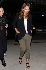 JESSICA ALBA at E Baldi Restaurant in Beverly Hills 07/22/2016