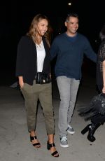JESSICA ALBA at E Baldi Restaurant in Beverly Hills 07/22/2016