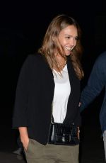 JESSICA ALBA at E Baldi Restaurant in Beverly Hills 07/22/2016