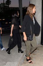 JESSICA ALBA at E Baldi Restaurant in Beverly Hills 07/22/2016