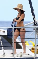 JESSICA ALBA in Bikini at a Boat in Hawaii 07/17/2016