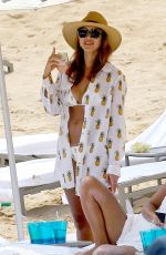 JESSICA ALBA in Bikini on the Beach in Hawaii 07/18/2016