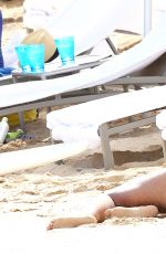 JESSICA ALBA in Bikini on the Beach in Hawaii 07/18/2016