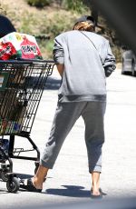 JESSICA ALBA Out for Grocery Shopping in Malibu 07/04/2016