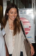 JESSICA BIEL at LAX Airport in Los Angeles 07/26/2016