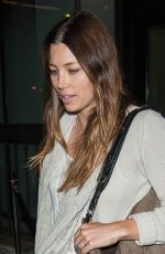 JESSICA BIEL at LAX Airport in Los Angeles 07/26/2016
