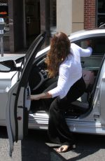 JESSICA BIEL Out and About in Beverly Hills 07/08/2016