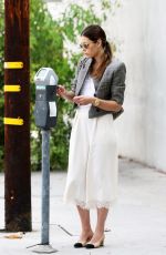 JESSICA BIEL Out Shopping in West Hollywood 07/30/2016