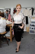 JESSICA CHASTAIN at Chanel Haute Couture Fall/Winter 2016/2017 Show in Paris 07/05/2016