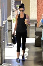 JESSICA GOMES Leaves a Gym in West Hollywood 07/25/2016
