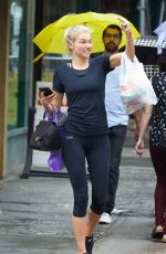 JESSICA HART Out in New York 07/30/2016