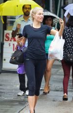 JESSICA HART Out in New York 07/30/2016