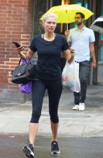 JESSICA HART Out in New York 07/30/2016