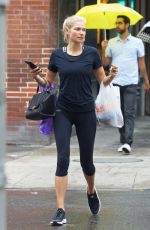 JESSICA HART Out in New York 07/30/2016