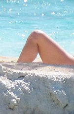 JESSICA IMPSON in Bikini in French Polynesia, July 2016