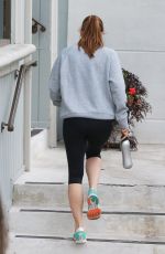 jJENNIFER GARER Arrives at a Gym in Beverly Hills 07/09/2016