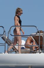 JOAN SMALLS, DOUTZEN KROES, ELSA HOSK and ALESSANDRA AMBROSIO at a Yach in St Tropez 07/20/2016