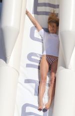JOAN SMALLS, DOUTZEN KROES, ELSA HOSK and ALESSANDRA AMBROSIO at a Yach in St Tropez 07/20/2016
