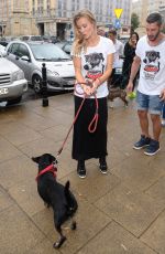 JOANNA KRUPA at Feedbthe Pets in Warsaw 07/13/2016