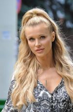 JOANNA KRUPA Walks Her Dog Out in Warsaw 07/16/2016