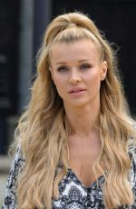 JOANNA KRUPA Walks Her Dog Out in Warsaw 07/16/2016