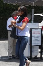 JORDANA BREWSTER Out in Santa Monica 07/15/2016