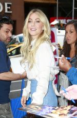 JULIANNE HOUGH at Today Show in New York 07/11/2016