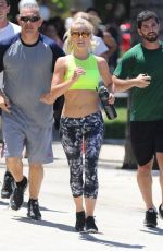 JULIANNE HOUGH Hosting a 2 Mile Run in Los Angeles 07/09/2016