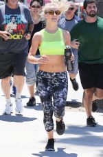 JULIANNE HOUGH Hosting a 2 Mile Run in Los Angeles 07/09/2016