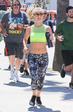 JULIANNE HOUGH Hosting a 2 Mile Run in Los Angeles 07/09/2016